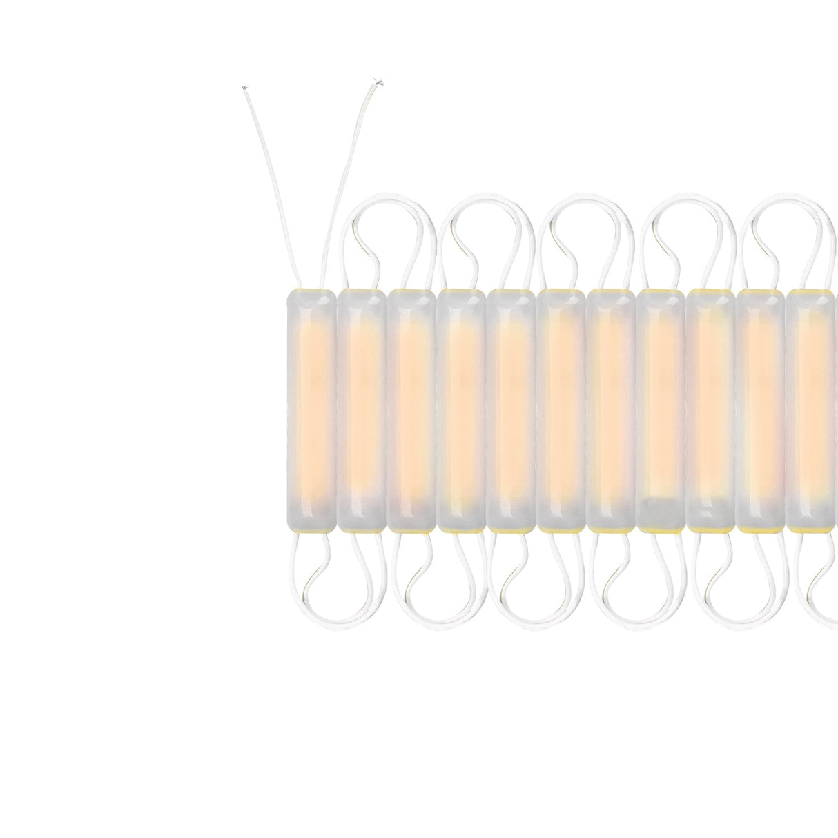 MODULO LED BRILLANTE AMBAR 20 PZAS