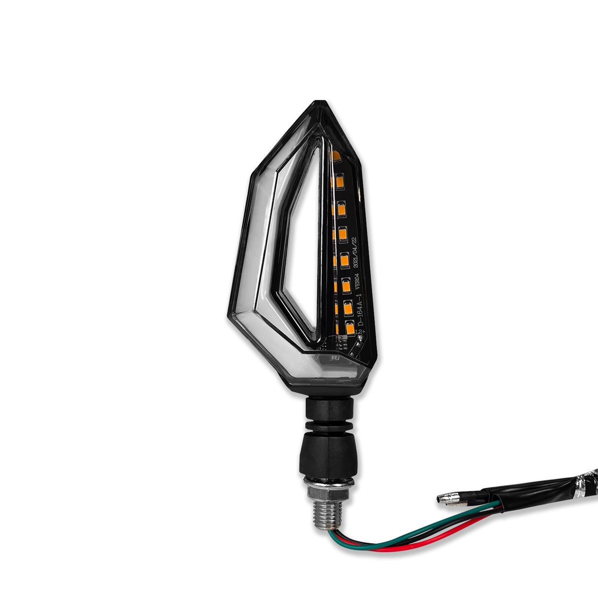 DIRECCIONAL LED MOTOCICLETA 12V AMARILLO / BLANCO