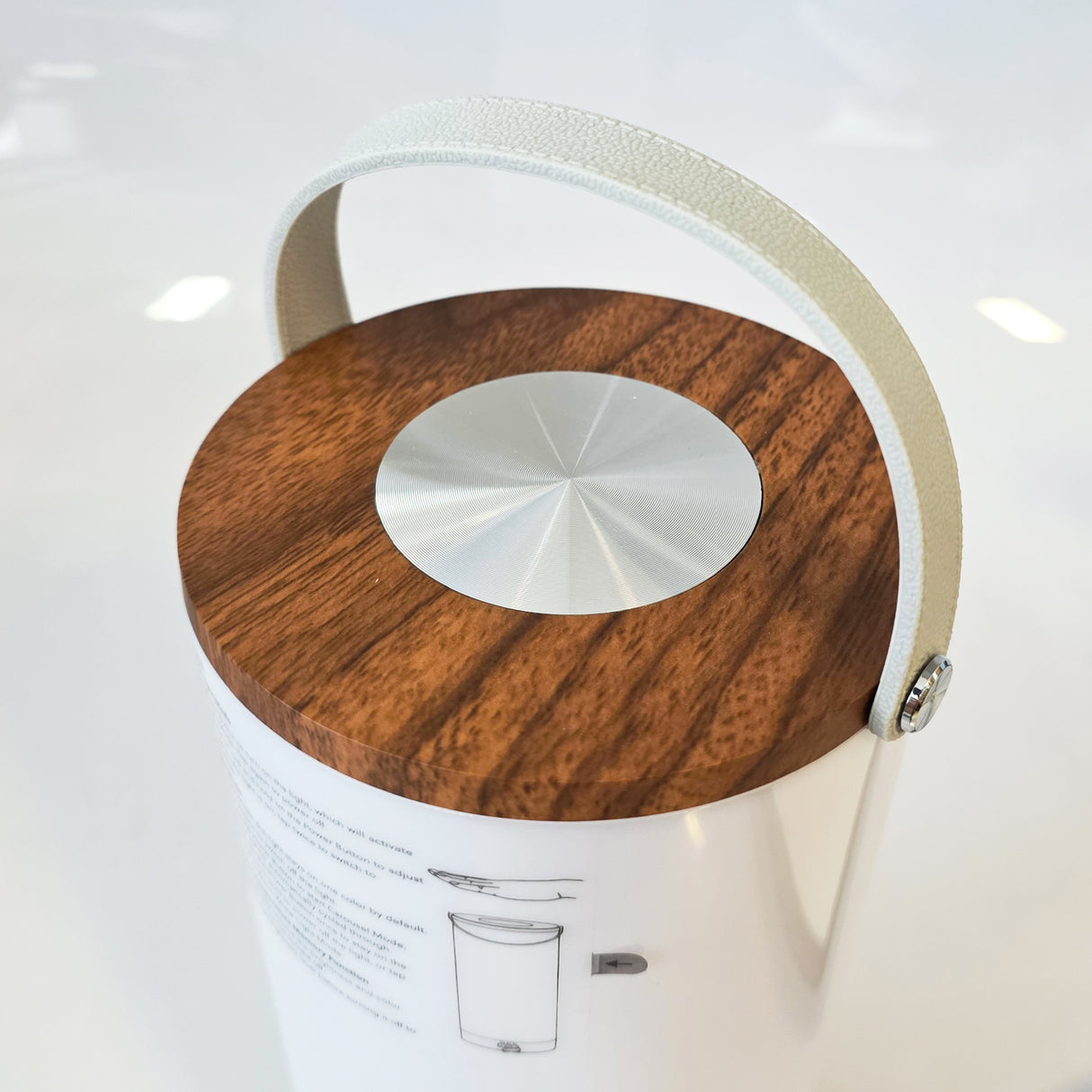LÁMPARA DE MESA DE NOCHE LUZ LED RGB CON TÁCTIL