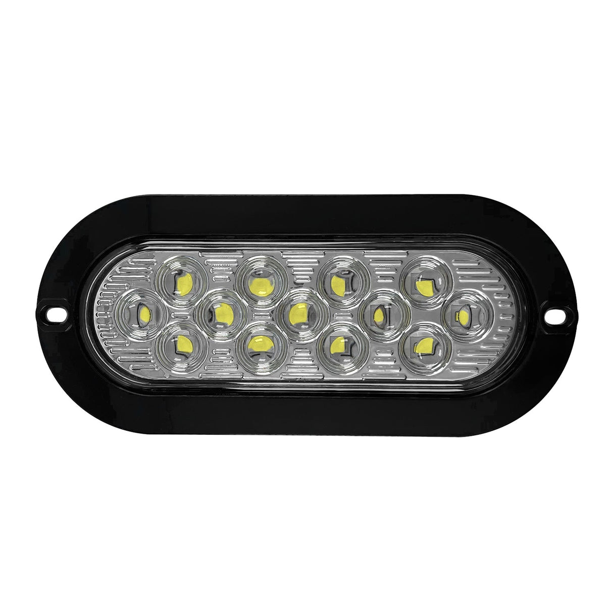 PLAFON 6" 13LED BLANCO BAJA/STROBO