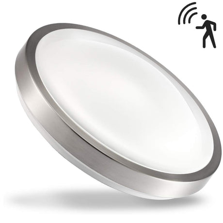 LÁMPARA LED DE TECHO CON SENSOR DE MOVIMIENTO 16"