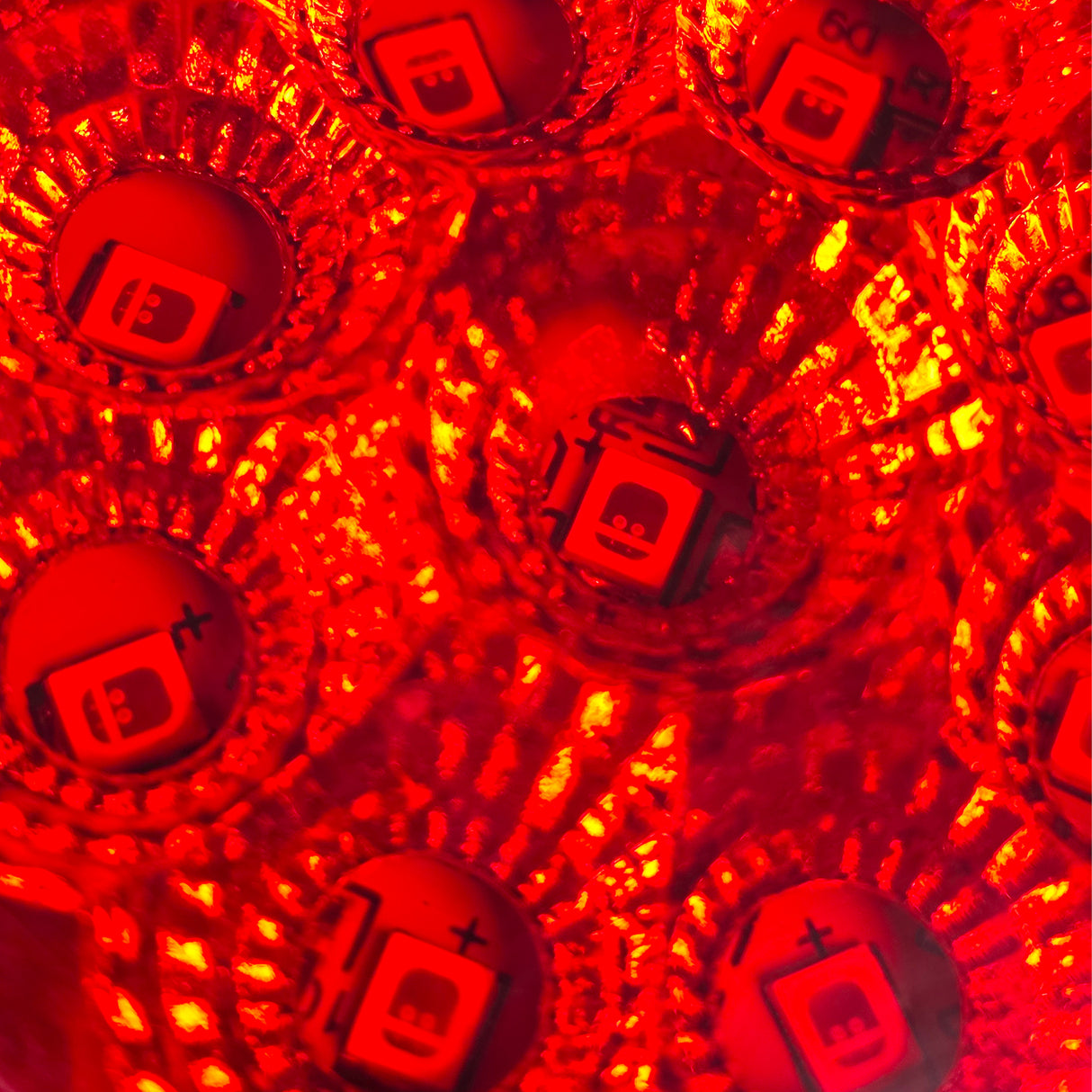 PLAFON ROJO 2"