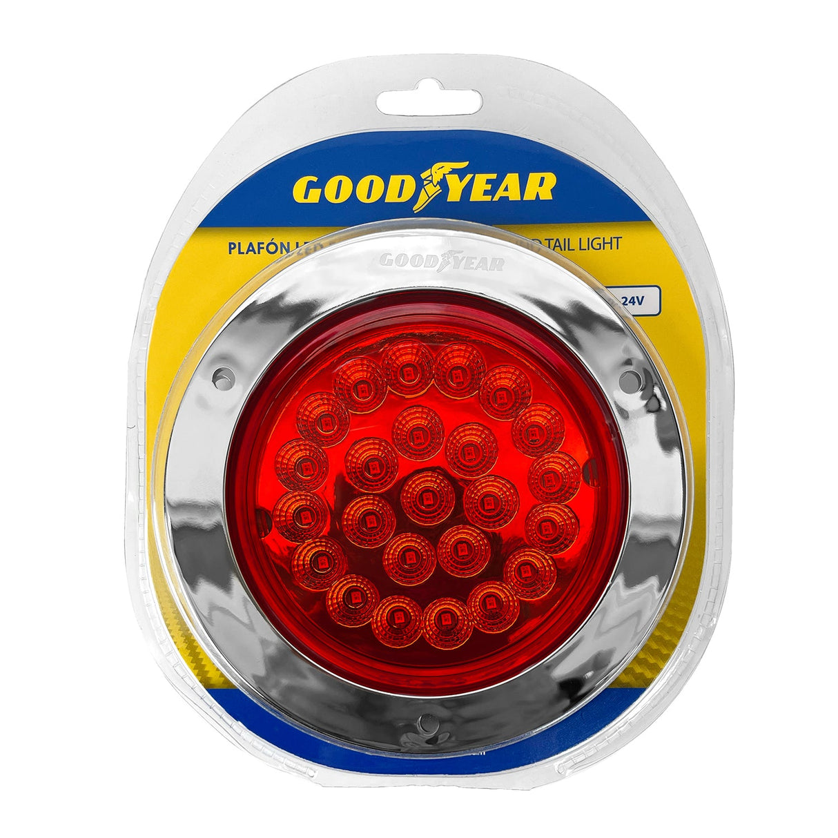 PLAFON 4" GOODYEAR ROJO