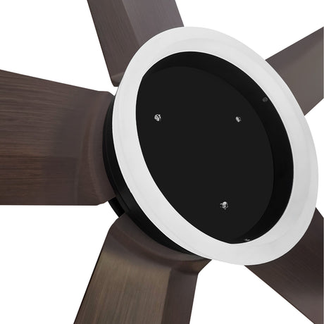 VENTILADOR DE TECHO CON LUZ 5 ASPAS