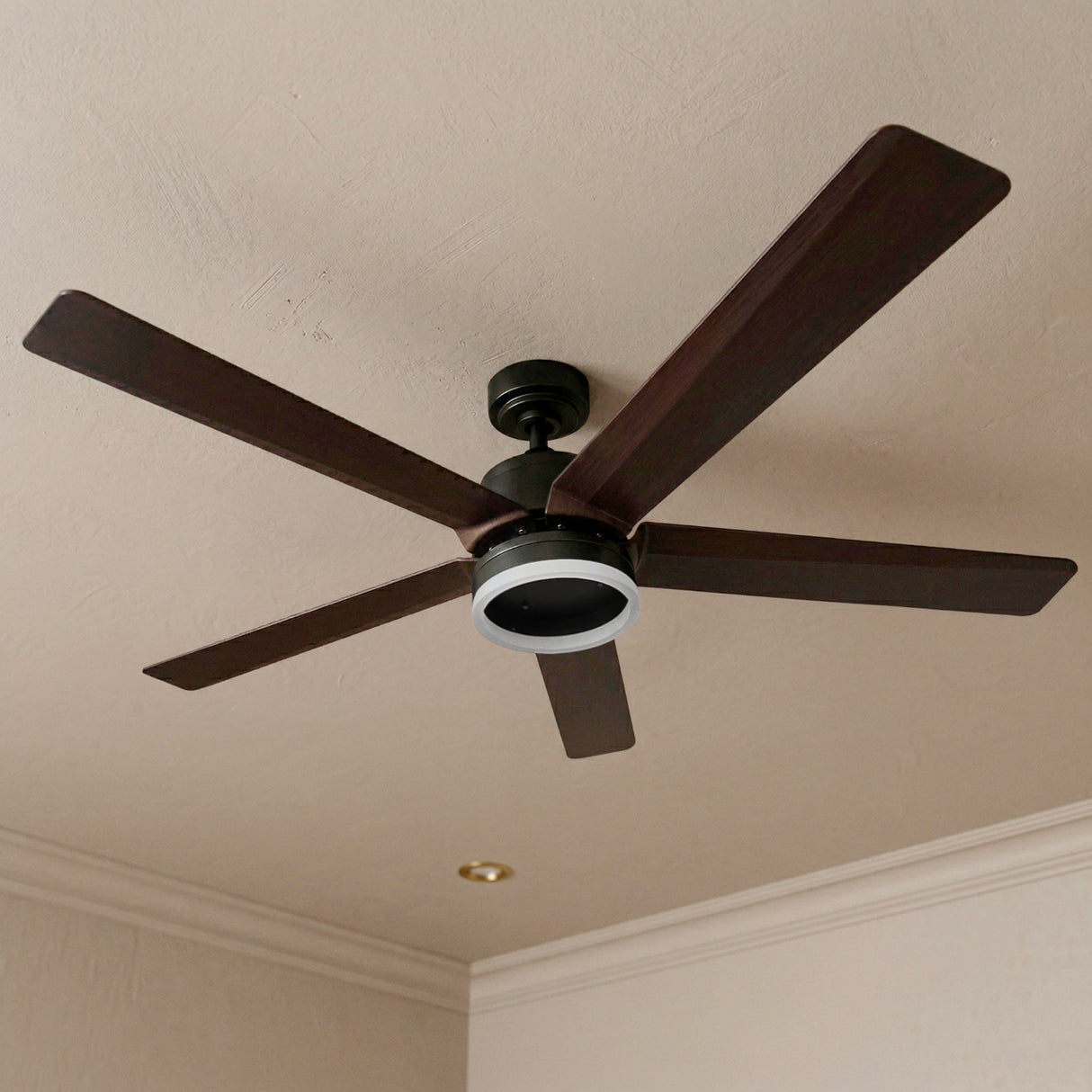VENTILADOR DE TECHO CON LUZ 5 ASPAS