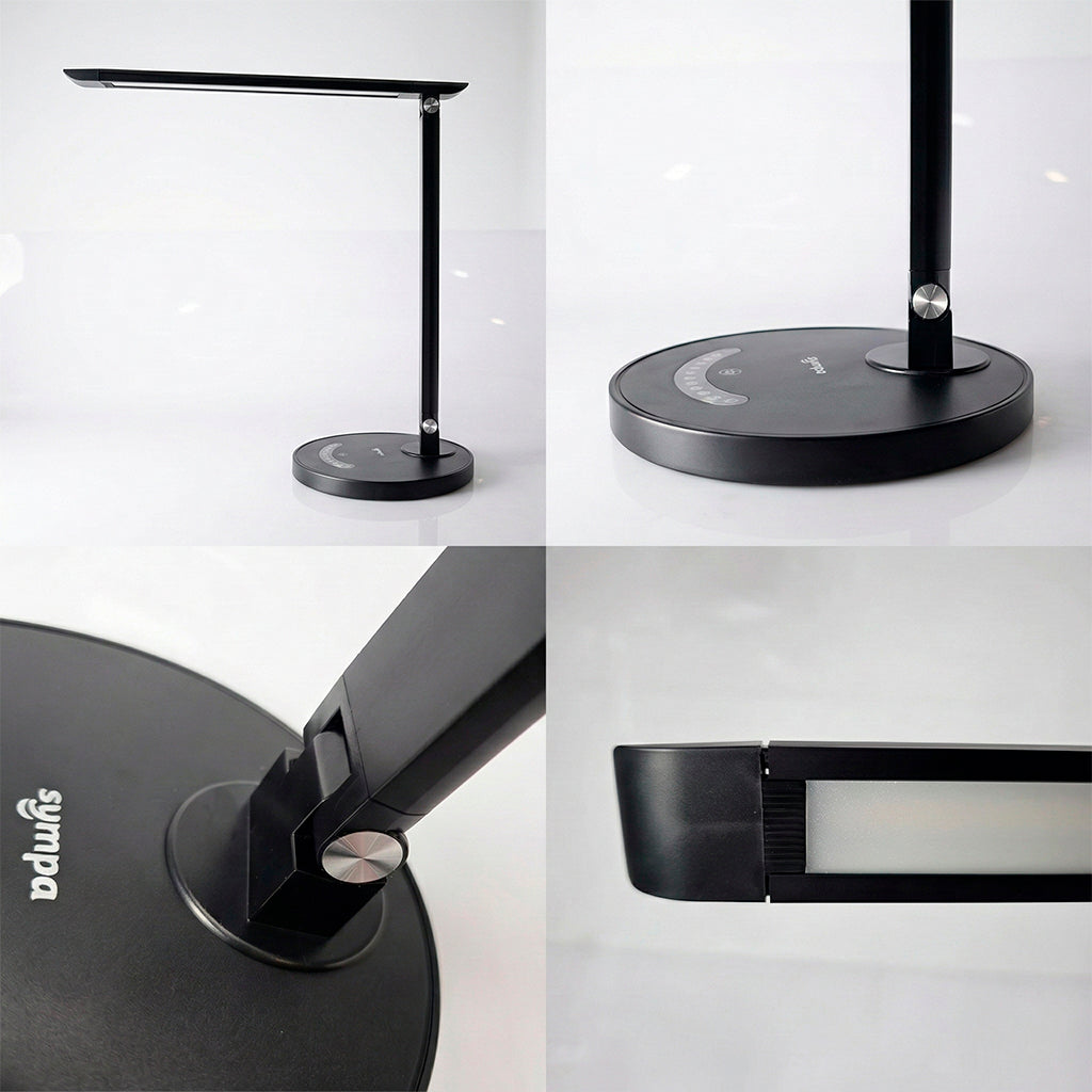 LÁMPARA DE ESCRITORIO LED TÁCTIL CON PROTECCIÓN OCULAR.