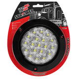 PLAFON 4" 19LED BCO BAJA/STROBO