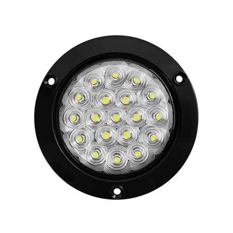 PLAFON 4" 19LED BCO BAJA/STROBO