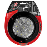 PLAFON 4" 13LED BCO BAJA/STROBO